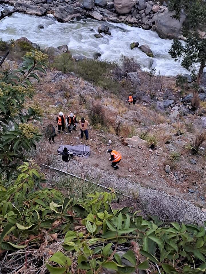 Accidente en ruta de Machu Picchu. Foto: Trome