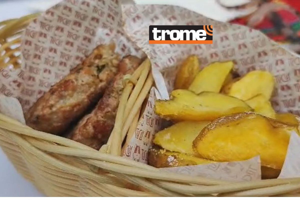 Las hamburguesas van muy bien con papas fritas, pero también las pueden varias con arrocito.