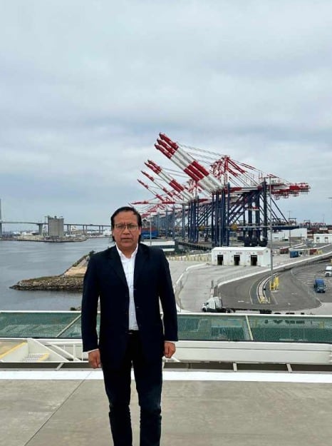 Viaje de Roberto Sánchez para conocer puertos de EE.UU.