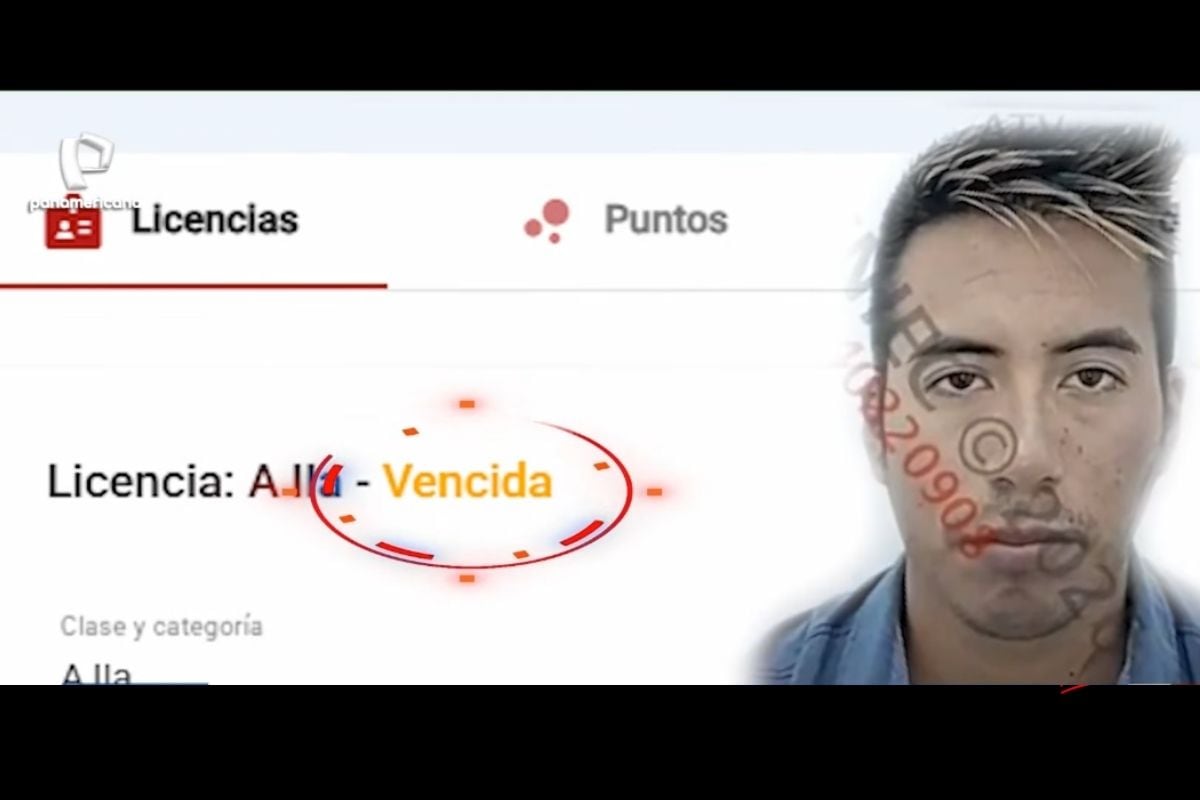 Conductor denunciado tenía licencia y soat vencidos (Foto: @panamericana)