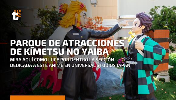 Kimetsu no Yaiba: así lucen por dentro las atracciones del popular anime en Universal Studios Japan