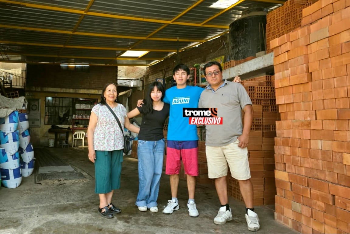 “Hay que ser perseverantes. Habrá caídas, pero tenemos que seguir adelante”, aconseja Ruben Ursua, primer puesto cómputo general en admisión UNFV 2026. (Entrevista y composición foto: Isabel Medina / Trome).