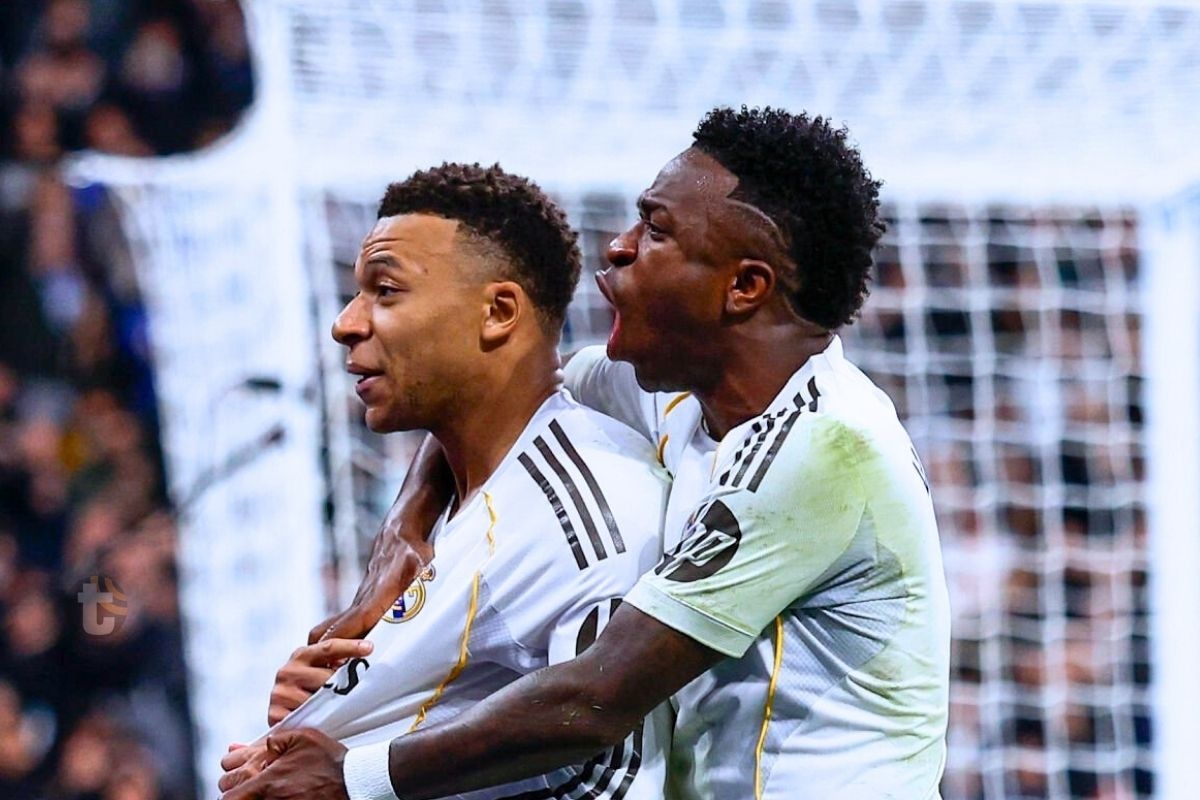 Real Madrid festeja gol agónico ante Rayo Vallecano en LaLIga (Foto: Getty Images)