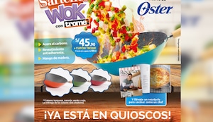 Trome lanza promoción de wok de marca Oster a un precio de locura