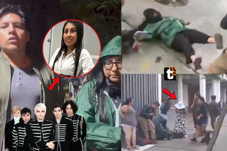 Joven aclara que sujeto no la golpeó en cola de My Chemical Romance: Revelan quién sería la verdadera agr...