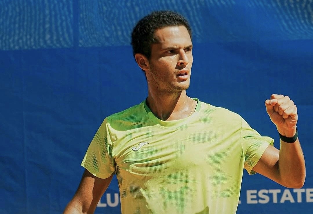 'Juanpi' Varillas cerca de hacerse del título del Challenger de Como. (Redes sociales)