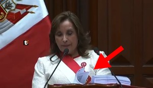 Dina se saltó 15 páginas de su mensaje y le mandan su chiquita EN VIVO: “Es lo único que le van a agradecer”