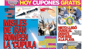 MISILES DE IRÁN ROMPEN LA ‘CÚPULA DE HIERRO’