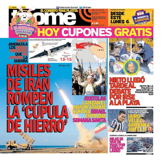 Portada Trome