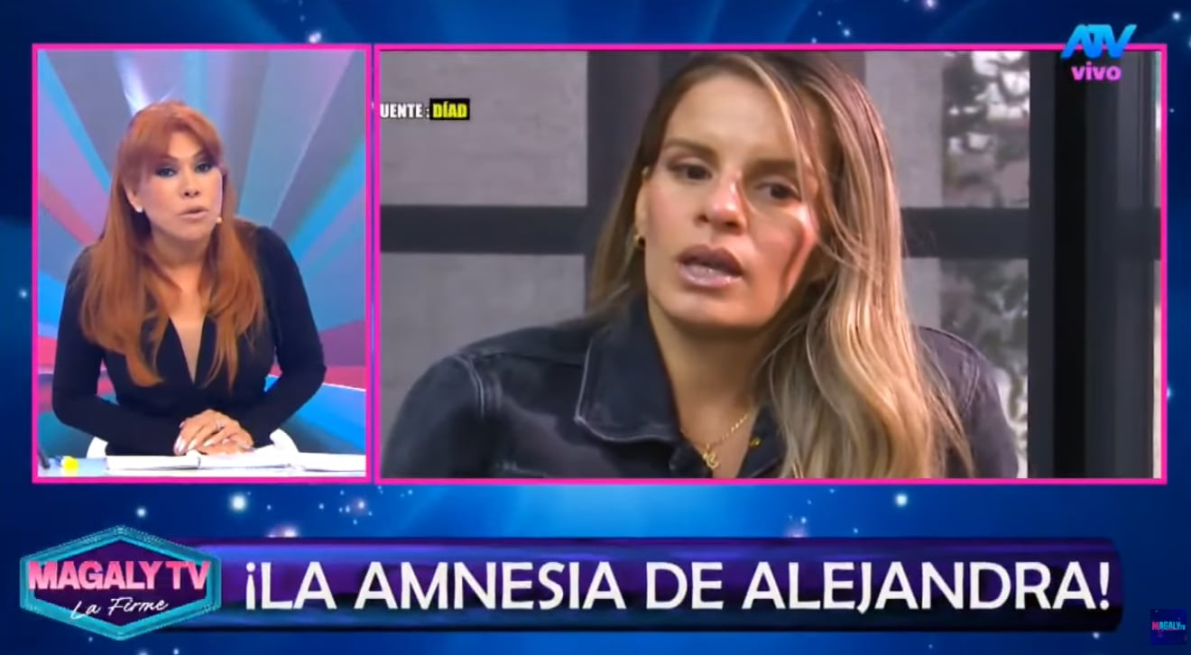 Magaly Medina le confiesa a Alejandra Baigorria que tuvo información privilegiada y una fuente al realizar el ampay a Said Palao.