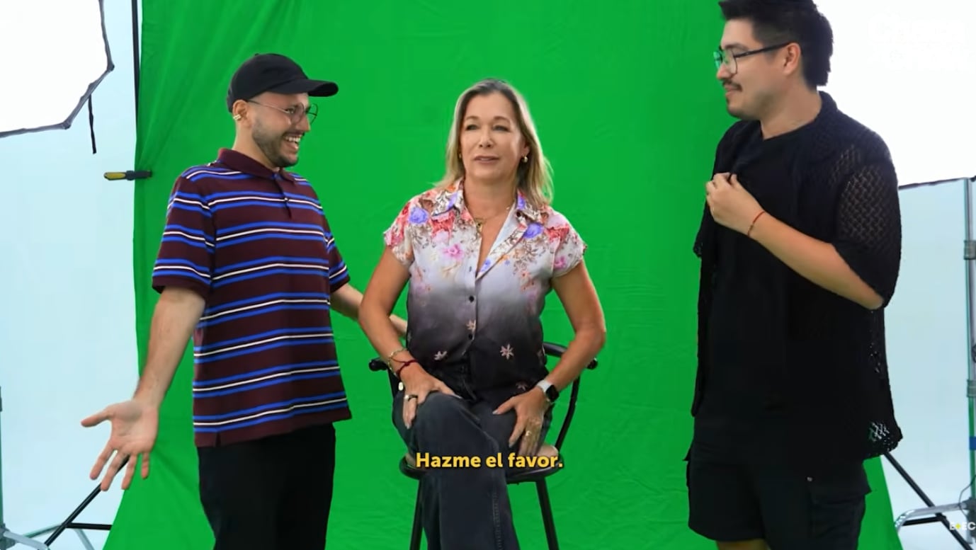 Mónica Zevallos recrea la intro de su talk show luego de 25 años.