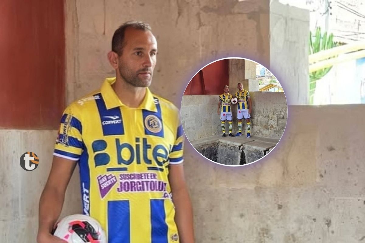 Hernán Barcos se prepara para debut en la LIga1 (Foto: @DeportesyPasión)