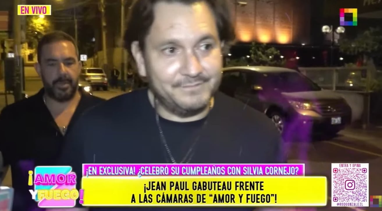 Jean Paul Gabuteau ante las cámaras de 'Amor y Fuego'.