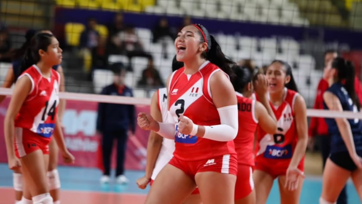 Selección Peruana de Vóley U-17. (Foto: FPV)