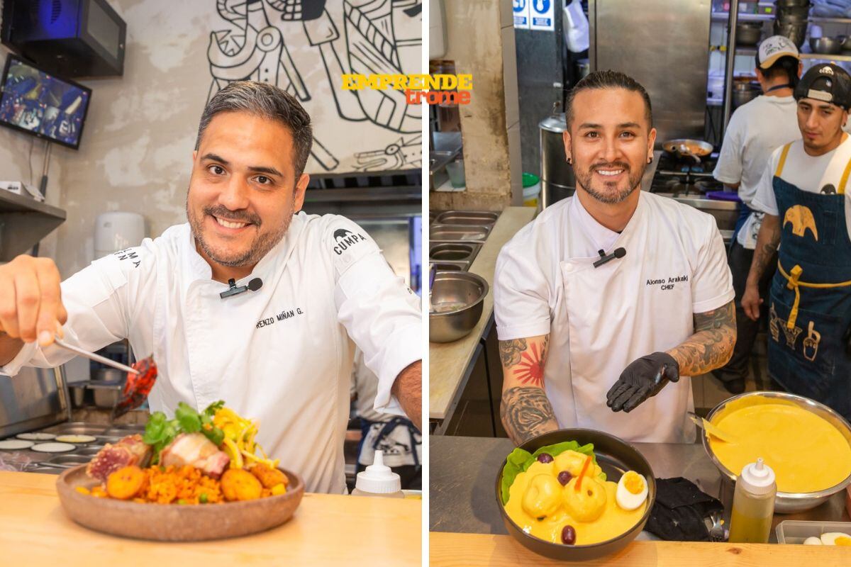 Renzo Miñán y Alonso Arakaki.
El toque especial del norte.
Foto: Allen Quintana.