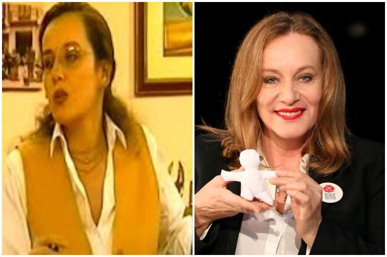 La reconocida actriz de cine, televisión y teatro, Alejandra Borrero, interpretó a Adriana Pineda, la maestra de psicología e interés amoroso de Francisco