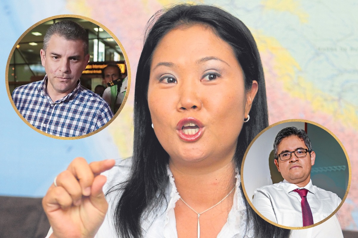 Keiko pide investigar a fiscales Domingo Párez y Rafael Vela