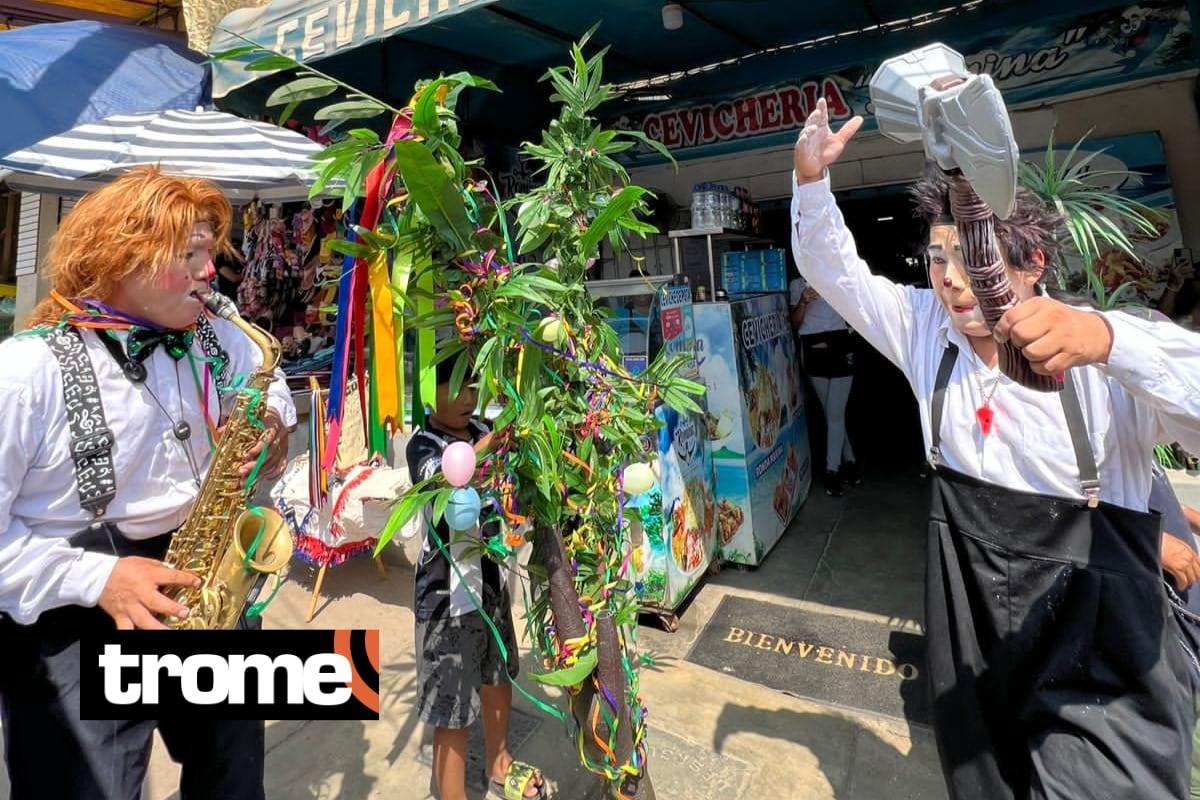 Payasito 'Chapita' realiza shows con yunza y toro loco en diferentes eventos