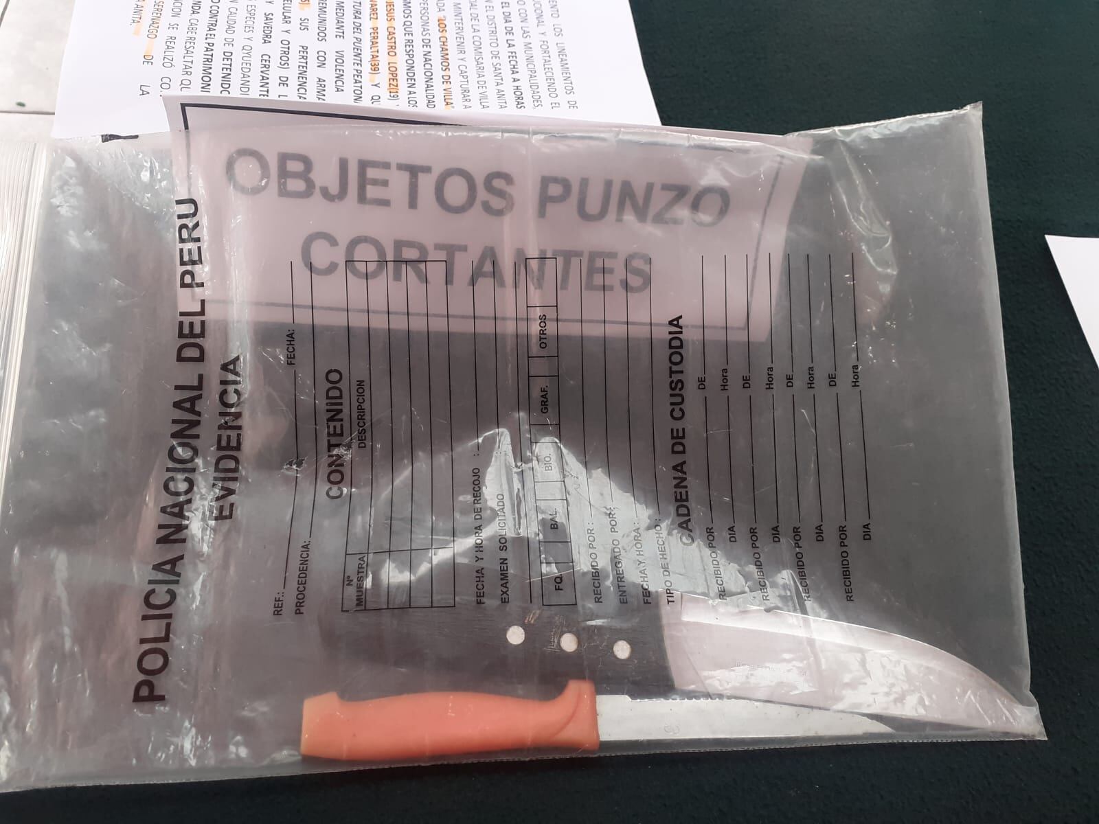 Jackson Jesús Castro López (19) y Jhoan Daniel Álvarez Peralta (39), asaltaron a una pareja. (foto: Mónica Rochabrum/Trome)