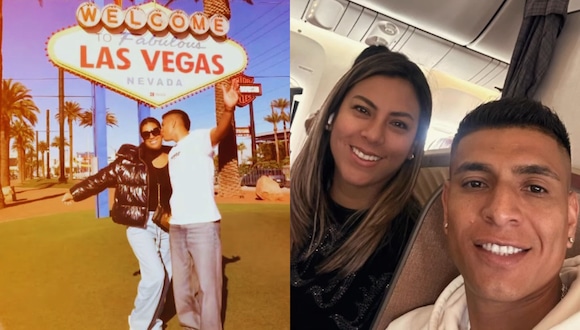 TROME | Paolo Hurtado y Rosa Fuentes en Las Vegas. (Instagram)