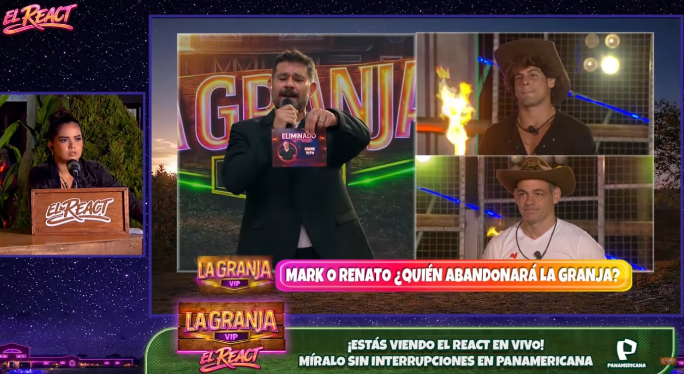 Mark Vito fue eliminado de 'La Granja vip'.