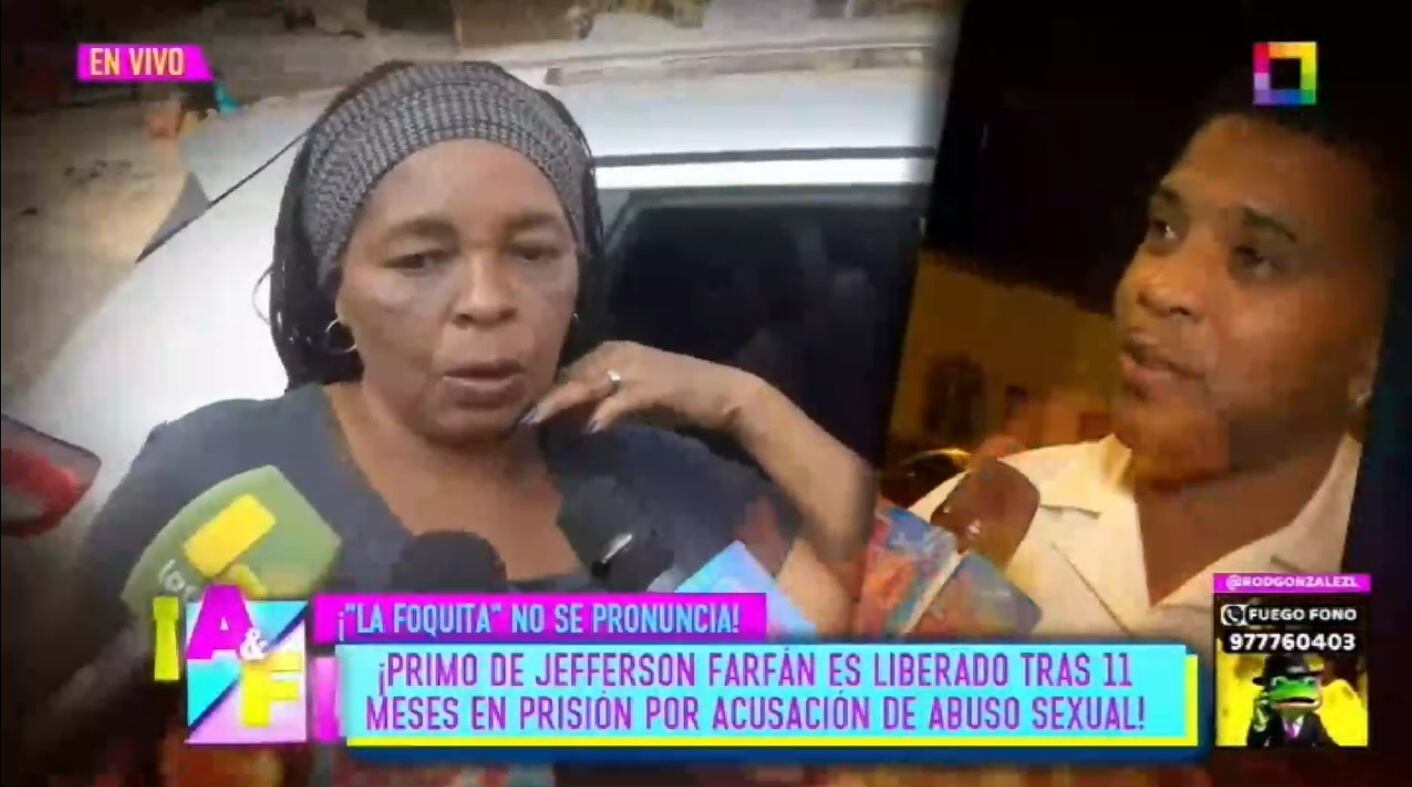 Tía de Jefferson Farfán logró que su hijo 'Cri Cri' salga de prisión.
