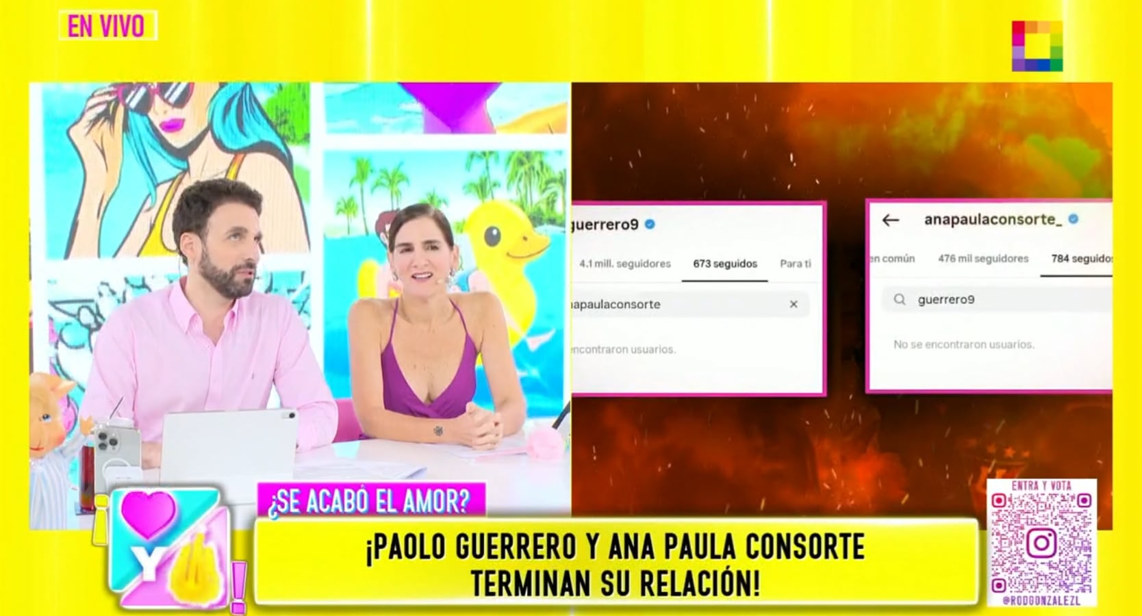Ana Paula Consorte y Paolo Guerrero se dejaron de seguir en Instagram tras separación.