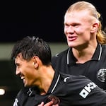 Manchester City gana 5-4 a Fulham y Haaland rompe récord en Premier League