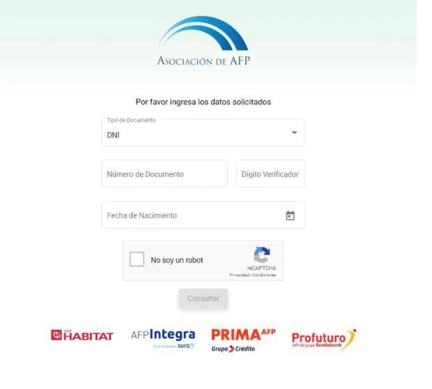 Página oficial de la AFP. (Foto: AFP)