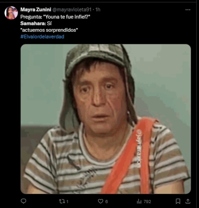 A reír con los mejores memes de Samahara Lobatón en El Valor de la Verdad. (Redes sociales)