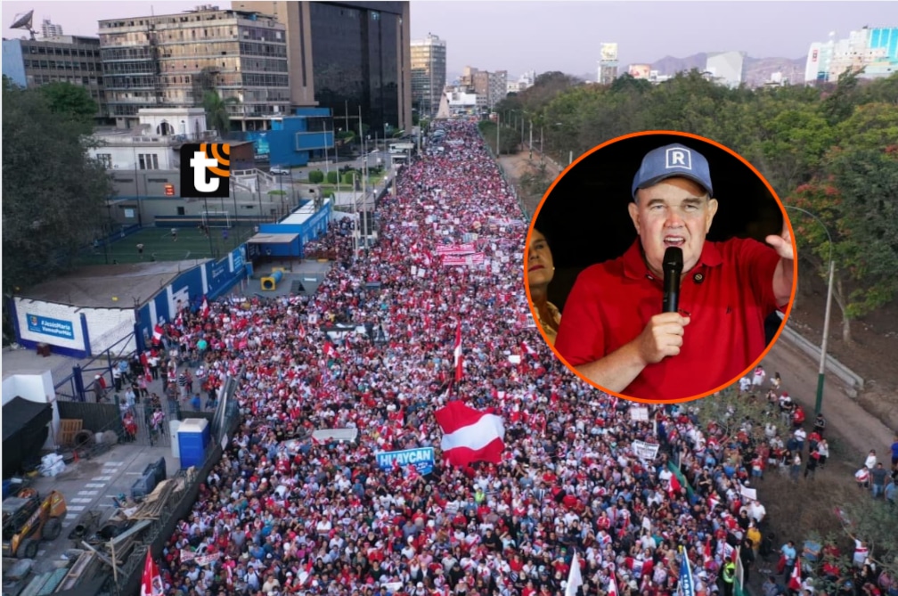 Cientos de personas se concentran en la Avenida de La Peruanidad en el Campo de Marte de Jesús María, para protestar contra el jefe de la ONPE Piero Corvetto y el presunto fraude reclamado por el partido de Renovación Popular.
Fotos: Julio Reaño/@photo.gec