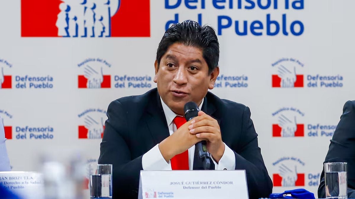 Josué Gutiérrez. (Foto: Defensoría del Pueblo)