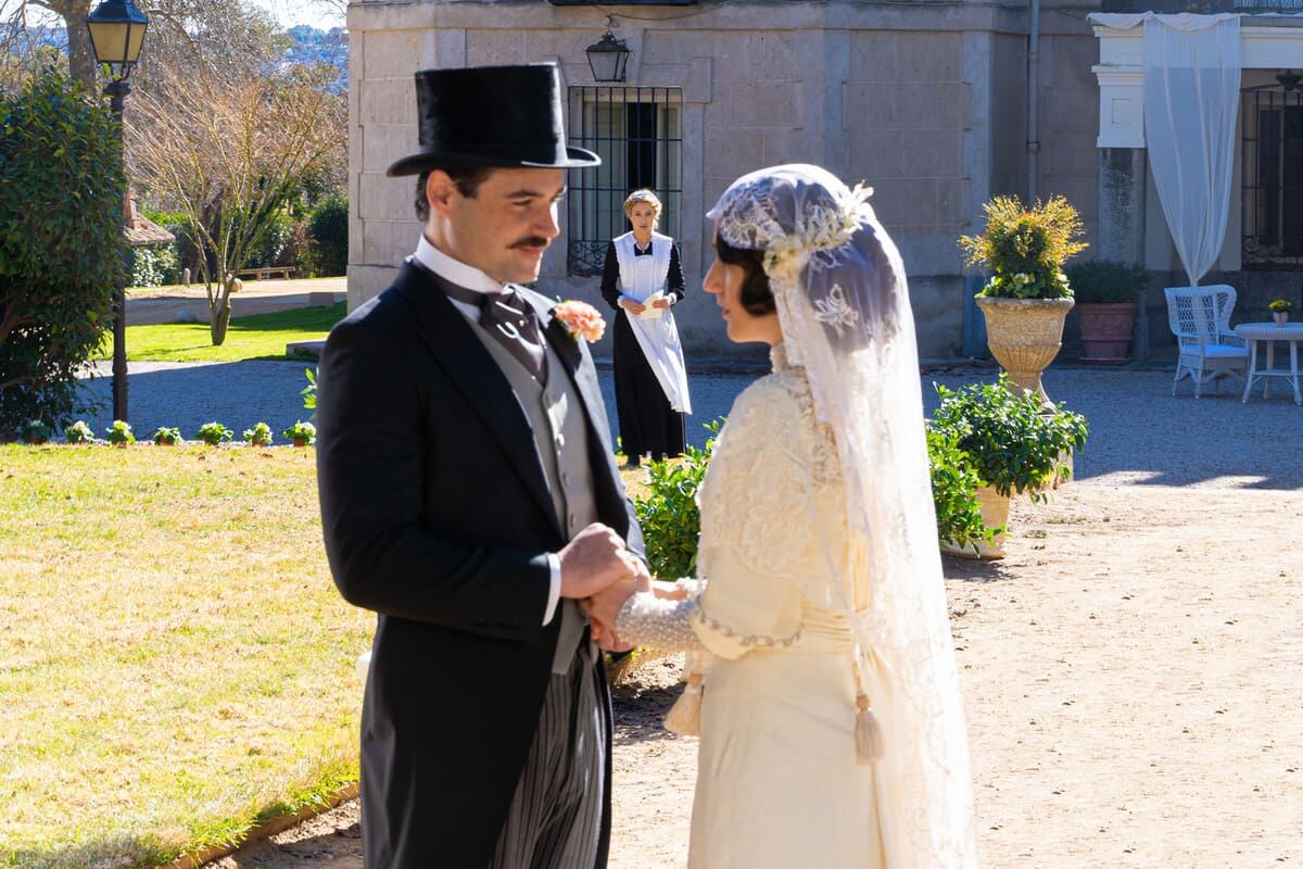 La boda de Manuel y Jimena en la telenovela "La promesa" (Foto: RTVE)