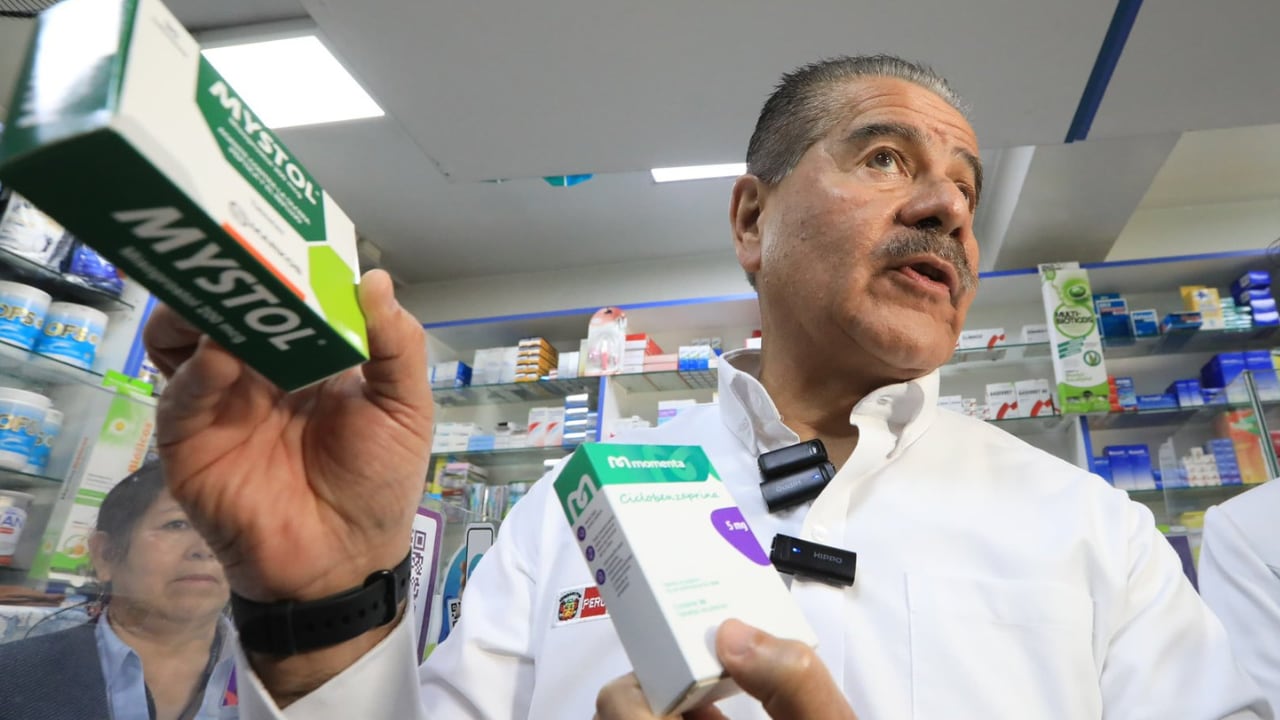 Ministro de salud, Luis Quiroz. (Foto: Minsa)