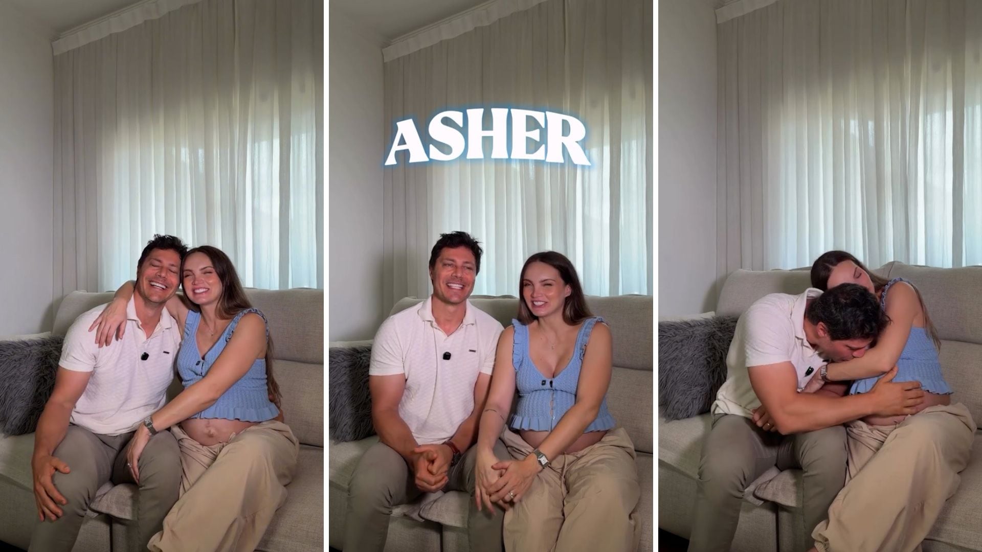 ¡Ya tiene nombre! Carol Reali y André Bankoff revelan cómo se llamará su primer bebé y sorprenden con su significado