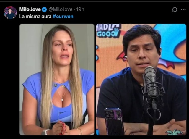 Memes del ampay a la novia de Curwen inundaron las redes sociales. (Twitter)