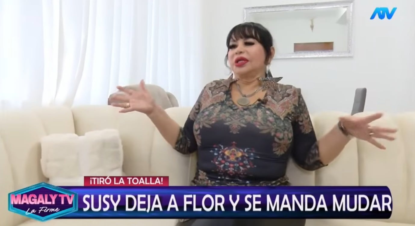 Susy Díaz muestra su nueva casa.