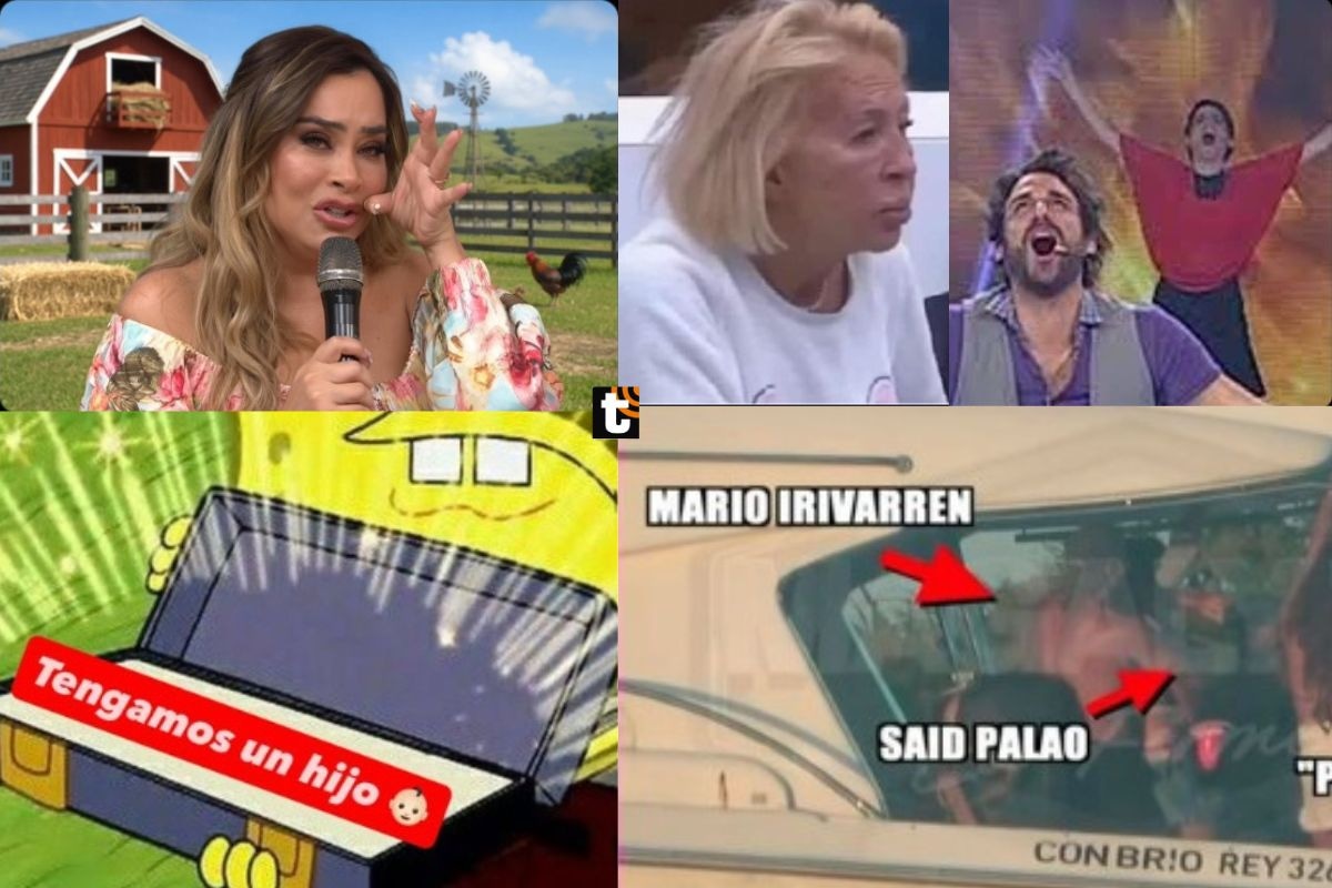 Salieron divertidos memes del ampay a Mario Irivarren y Said Palao. (Redes sociales)