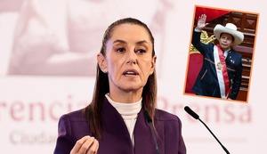 Gobierno peruano rechaza declaraciones de la presidenta de México sobre Pedro Castillo