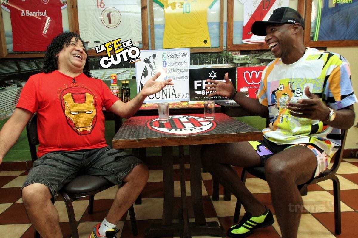 Carlos Vílchez y 'Cuto' Guadalupe. Nunca los verás como aquí.