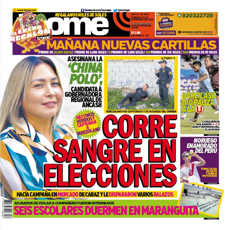 CORRE SANGRE EN ELECCIONES