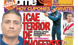 ¡CAE TERROR DE CHOFERES!