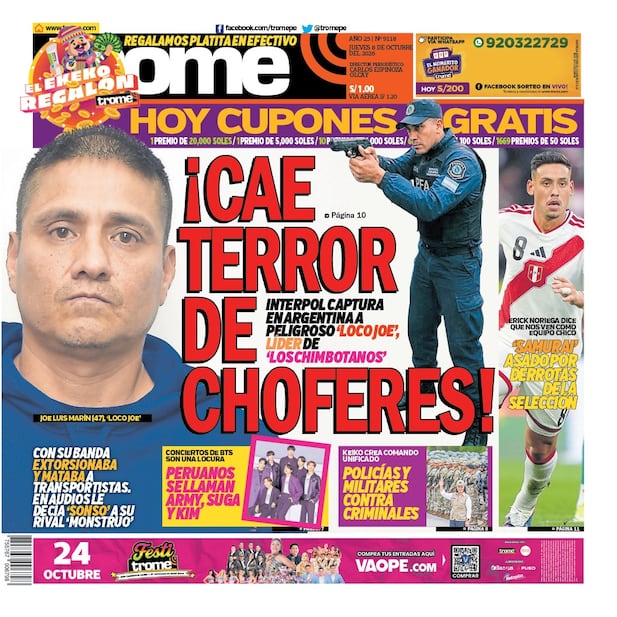 Portada Trome