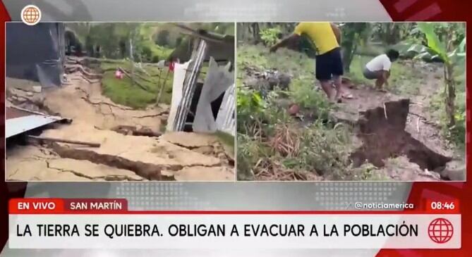 El gobierno local evacuó a 160 familias.