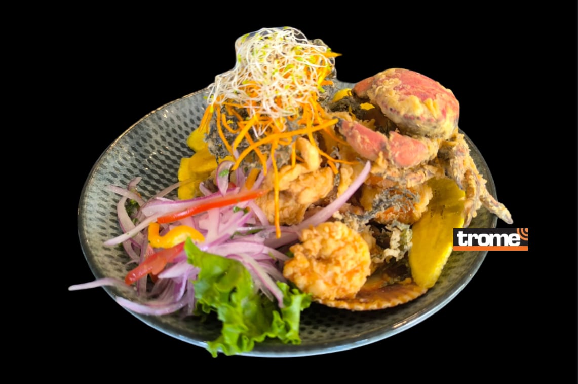 La Semana Santa presenta variadas propuestas como la 'jalea celestial' de la cebichería María Pastor. (Isabel Medina / Trome).