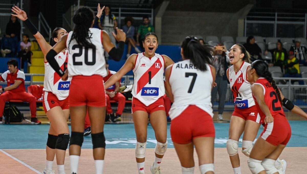 Peru venció a Brasil por la Copa America de voley | Foto: FPV
