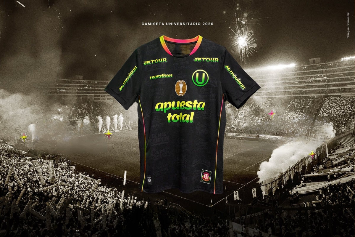 Nueva camiseta alterna de Universitario. (Universitario)