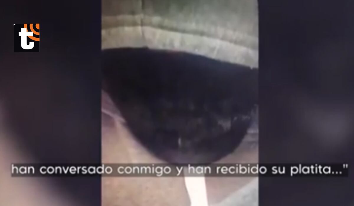 Amenazó policías en un video.