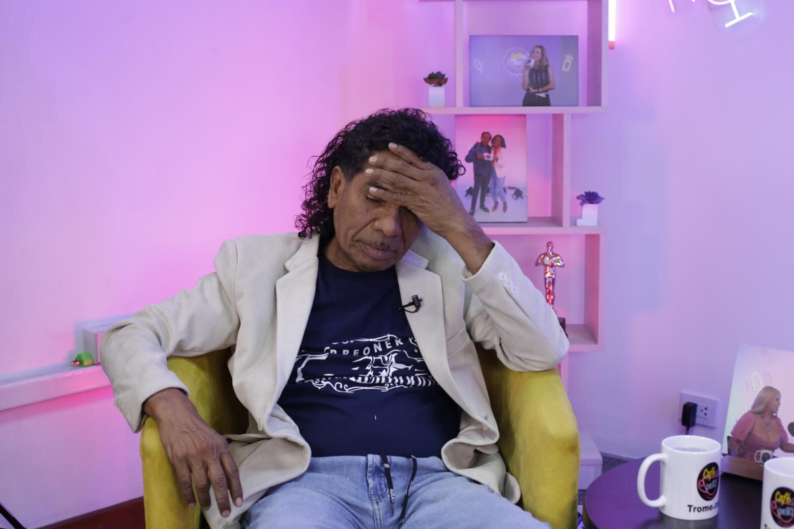 Cachay en el Café con la Chevez. Foto: Violeta Ayasta | @photo.gec