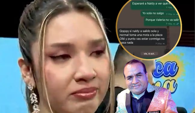 Claudia Salazar y sus reveladores chats con César Sánchez